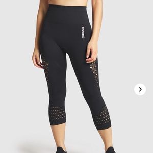 Gymshark ENERGY+ SEAMLESS CROPPED LEGGINGS